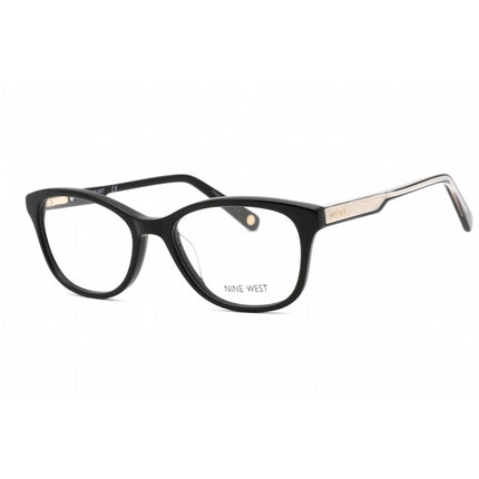 Nine West Women's Eyeglasses - Black Plastic Cat Eye Shape Full Rim Frame | NW5182 001 ,