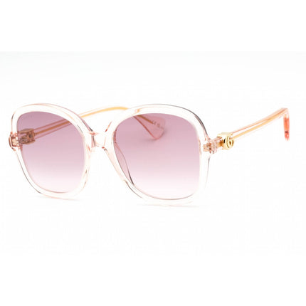 Gucci Women's Sunglasses - Pink Plastic Butterfly Shape Full Rim Frame | GG1178S 005 ,