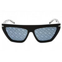 Hugo Boss Women's Sunglasses - Black Cat Eye Full Rim Frame | BOSS 1609/S 0807 MD ,