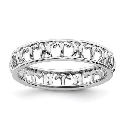 Sterling Silver Stackable Expressions Aries Zodiac Ring | QSK2012 ,