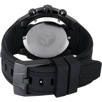 Technomarine Men's Watch - Reef Chronograph Black Silicone Rubber Strap | TM-523010 ,