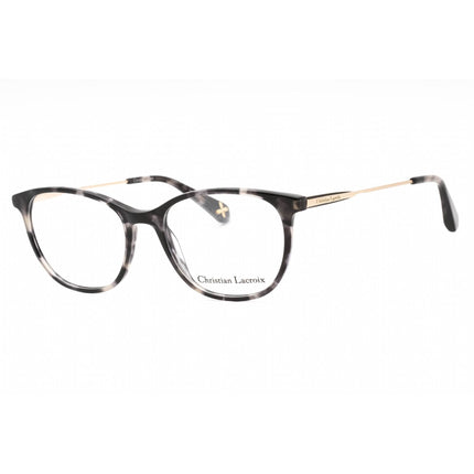 Christian Lacroix Women's Eyeglasses - Black Plastic Oval Full Rim Frame | CL1133 040 ,