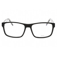 Tommy Hilfiger Men's Eyeglasses - Black Rectangular Plastic Frame | TH 1989 0807 00 ,