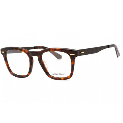 Calvin Klein Men's Eyeglasses - Brown Havana Plastic Cat Eye Full Rim | CK21517 220 ,