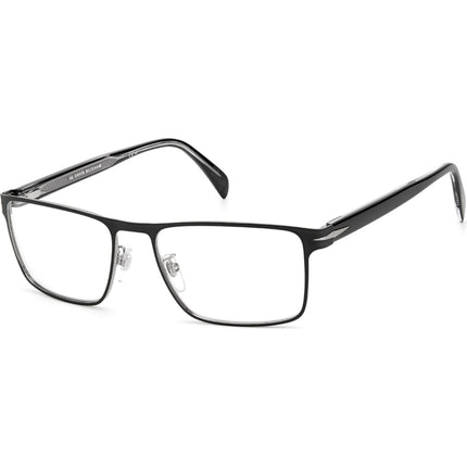 David Beckham Men's Eyeglasses - Matte Black Ruthenium Full Rim Frame | DB-1067 0TI7 ,