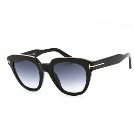 Tom Ford Women's Sunglasses - Shiny Black Plastic Full Rim Cat Eye Frame | FT0686 01W ,