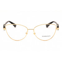 Versace Women's Eyeglasses - Gold Metal Cat Eye Full Rim Frame | 0VE1284 1002 ,