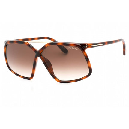 Tom Ford Women's Sunglasses - Dark Havana Square Shape Full Rim Frame | FT1038 52F ,