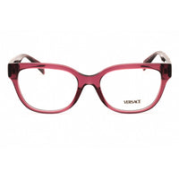 Versace Women's Eyeglasses - Transparent Violet Plastic Full Rim Frame | 0VE3338 5209 ,
