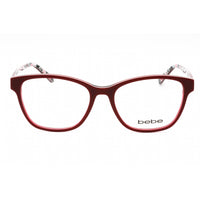 Bebe Women's Eyeglasses - Ruby Full Rim Cat Eye Frame Clear Demo Lens | BB5184 601 ,