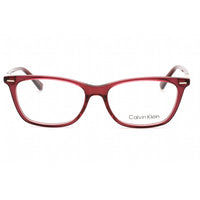Calvin Klein Women's Eyeglasses - Burgundy Rectangular Full Rim Frame | CK22506 605 ,