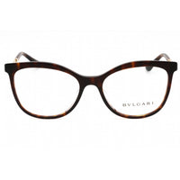 Bvlgari Women's Eyeglasses - Havana Plastic Full Rim Cat Eye Frame | 0BV4218F 504 ,