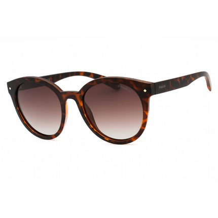 Polaroid Core Unisex Sunglasses - Dark Havana Oval Full Rim Frame | Pld 6043/S 0086 00 ,