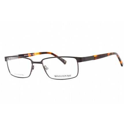Banana Republic Men's Eyeglasses - Matte Grey Blue Rectangular Frame | BR 100 08HT 00 ,