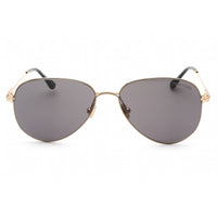 Tom Ford Unisex Sunglasses - Shiny Rose Gold Metal Pilot Shape Frame | FT0993 28A ,