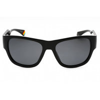 Polaroid Core Unisex Sunglasses - Black Plastic Rectangular Frame | PLD 6197/S 0807 M9 ,