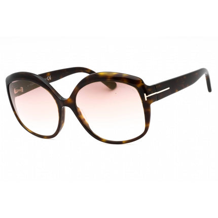 Tom Ford Women's Sunglasses - Dark Havana Plastic Cat Eye Full Rim Frame | FT0919 52F ,