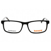 Timberland Men's Eyeglasses - Shiny Black Rectangular Plastic Frame | TB1789-H 001 ,