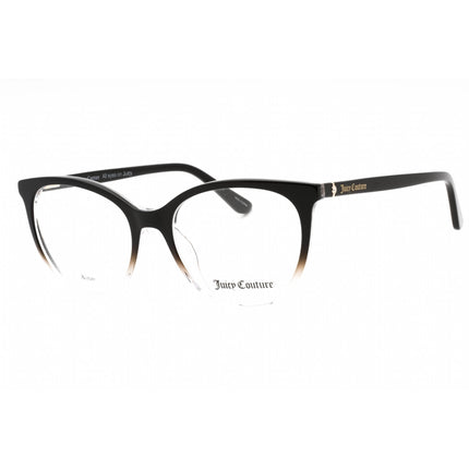 Juicy Couture Women's Eyeglasses - Black Plastic Oval Full Rim Frame | JU 235 0807 00 ,