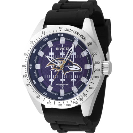 Invicta Men's Watch - NFL Baltimore Ravens Blue and Black Dial Strap Quartz | 47864 ,