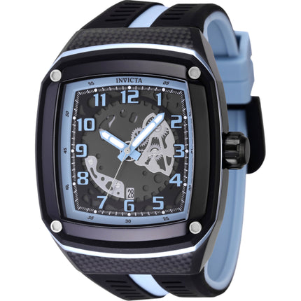 Invicta Men's Watch - Invicta Racing Gunmetal and Blue Dial Silicone Strap | 48066 ,