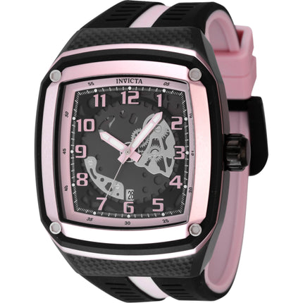 Invicta Men's Watch - Invicta Racing Gunmetal and Pink Dial Silicone Strap | 48068 ,
