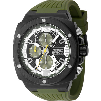 Invicta Men's Watch - Invicta Racing Quartz Chronograph Green Silicone Strap | 48162 ,