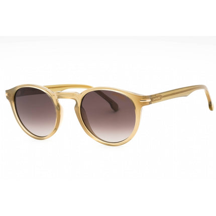 Carrera Unisex Sunglasses - Olive Plastic Full Rim Round Frame | CARRERA 301/S 04C3 HA ,