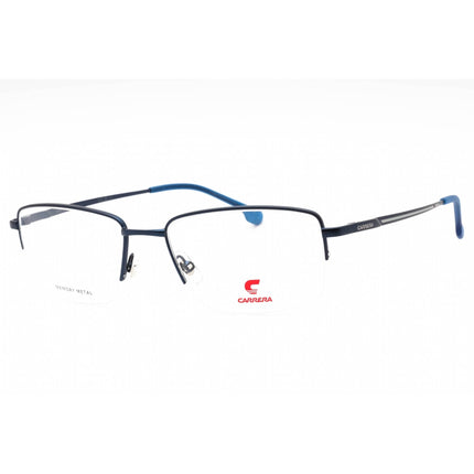 Carrera Men's Eyeglasses - Matte Blue Metal Rectangular Frame | CARRERA 8895 0FLL 00 ,