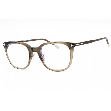 Tom Ford Men's Eyeglasses - Grey/Other Acetate Full Rim Cat Eye Frame | FT5776-D-B 020 ,