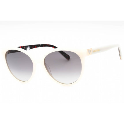 Moschino Love Women's Sunglasses - White Frame Dark Grey Sf Lens | MOL041/S 0VK6 9O ,
