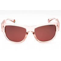 Polaroid Core Unisex Sunglasses - Pink Full Rim Frame Violet Lens | PLD 6197/S 035J KL ,