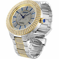 Invicta Men's Automatic Watch - Specialty Crystal Pave Dial Two Tone Bracelet | 34588 ,
