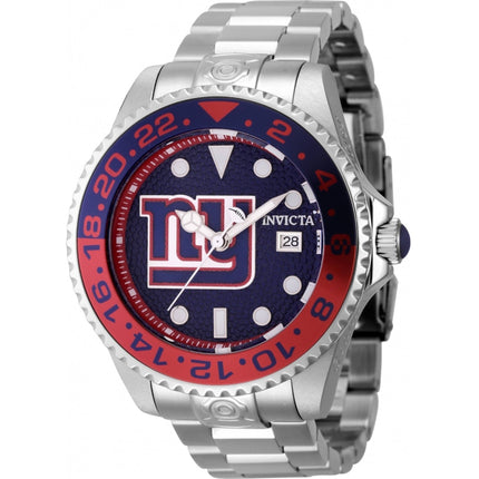 Invicta Men's Watch - NFL New York Giants Dark Blue and Red Dial Bracelet | 45028 ,