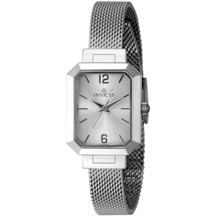 Invicta Women's Watch - Angel Quartz Silver Tone Dial Stainless Steel Bracelet | 48150 ,