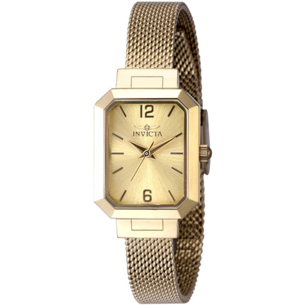 Invicta Women's Watch - Angel Quartz Yellow Gold Stainless Steel Bracelet | 48151 ,