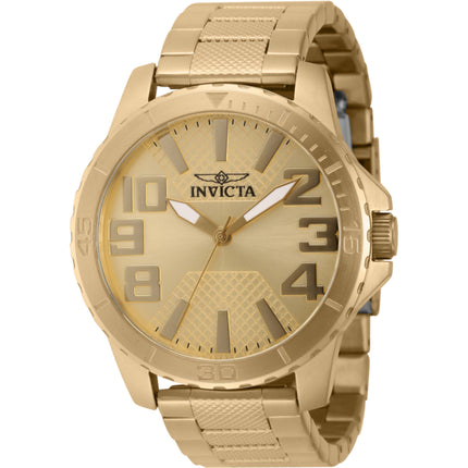 Invicta Men's Watch - Speedway Quartz Yellow Gold Stainless Steel Bracelet | 46306 ,