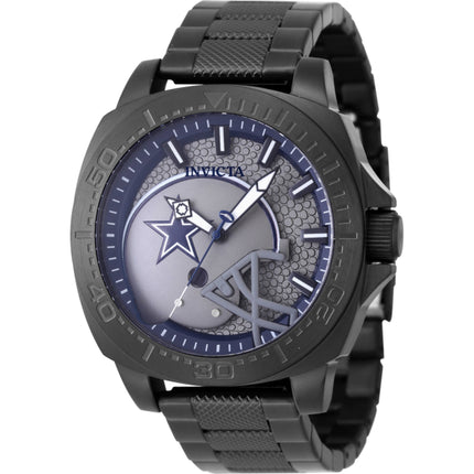 Invicta Men's Watch - NFL Dallas Cowboys Quartz Grey and Blue Dial Bracelet | 47867 ,