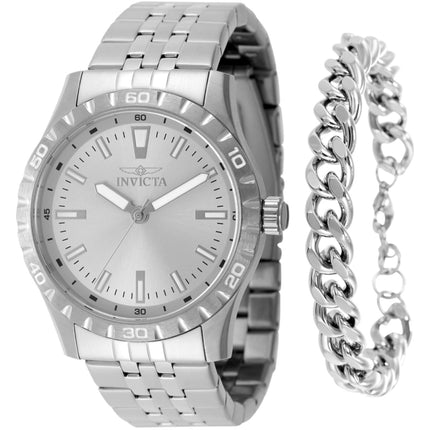 Invicta Men's Watch - Specialty Quartz Silver Tone Stainless Steel Bracelet | 48279 ,