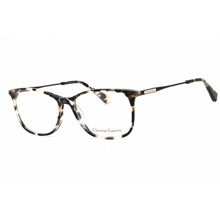 Christian Lacroix Women's Eyeglasses - Black/Gold Plastic Cat Eye Frame | CL1128 002 ,