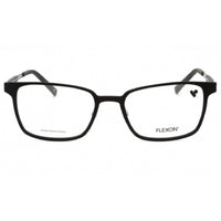 Flexon Men's Eyeglasses - Matte Black Square Shape Full Rim Frame | FLEXON EP8007 002 ,