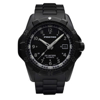 ProTek Men's Automatic Black Case Black Stainless Steel Bracelet Watch | 2202BR ,