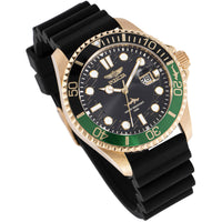Invicta Men's Watch - Pro Diver Quartz Black Dial Silicone Rubber Strap Date | 47168 ,