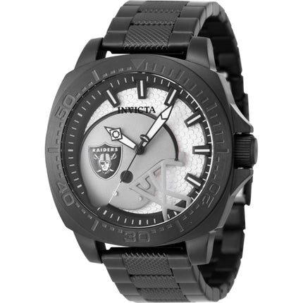 Invicta Men's Watch - NFL Las Vegas Raiders Grey and Black Dial Bracelet | 47869 ,