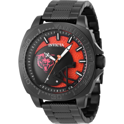 Invicta Men's Watch - NFL Chicago Bears Quartz Orange, Black and Pink Dial | 47877 ,