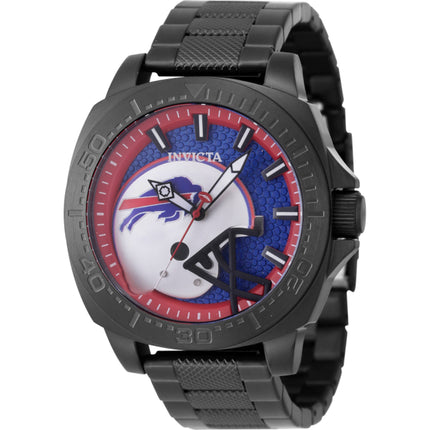 Invicta Men's Watch - NFL Buffalo Bills Quartz Red, Blue, White and Black Dial | 47884 ,