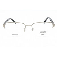 Jones New York Men's Eyeglasses - Gunmetal Metal Rectangular Shape Frame | J367 0GUN ,