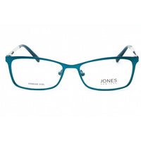 Jones New York Women's Eyeglasses - Teal Metal Cat Eye Full Rim Frame | J494 0TEA ,