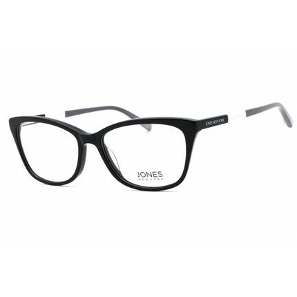 Jones New York Women's Eyeglasses - Black Acetate Cat Eye Full Rim Frame | J767 0BLA ,