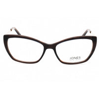 Jones New York Women's Eyeglasses - Brown Acetate Cat Eye Full Rim Frame | J770 0BRO ,
